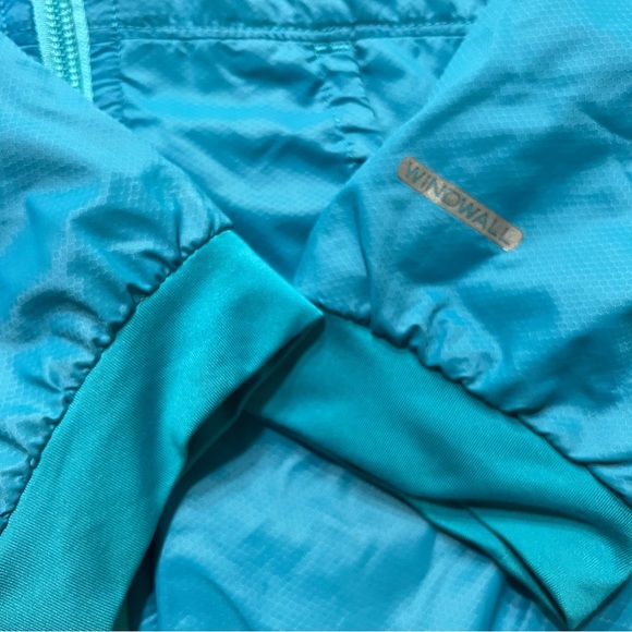 North Face Reversible Windstopper Fleece Hooded Jacket Blue - Picture 3 of 12